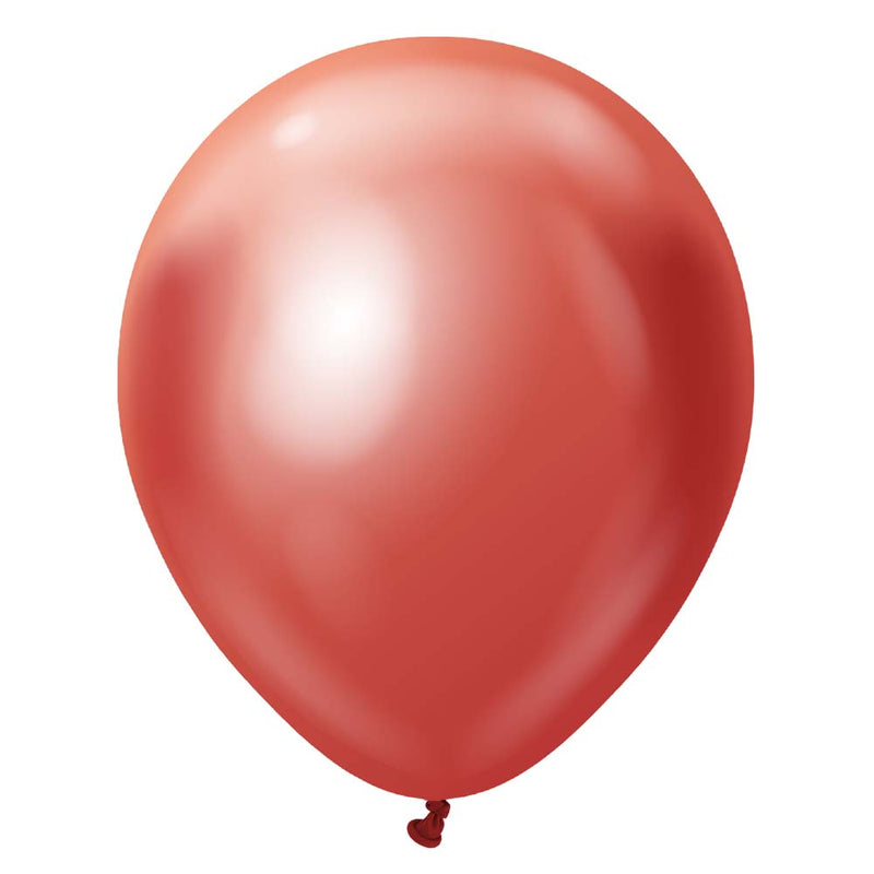 Latex Balloons Kalisan Mirror Red 12 Inch