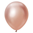 Latex Balloons Kalisan Mirror Rose Gold 12 Inch