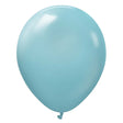 Latex Balloons 12 Inch Kalisan Retro Blue Glass
