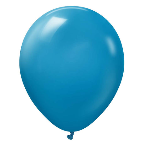 Latex Balloons 12 Inch Kalisan Retro Deep Blue