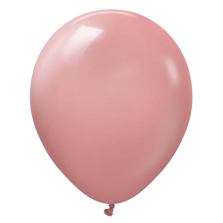 Latex Balloons 12 Inch Kalisan Retro Rosewood