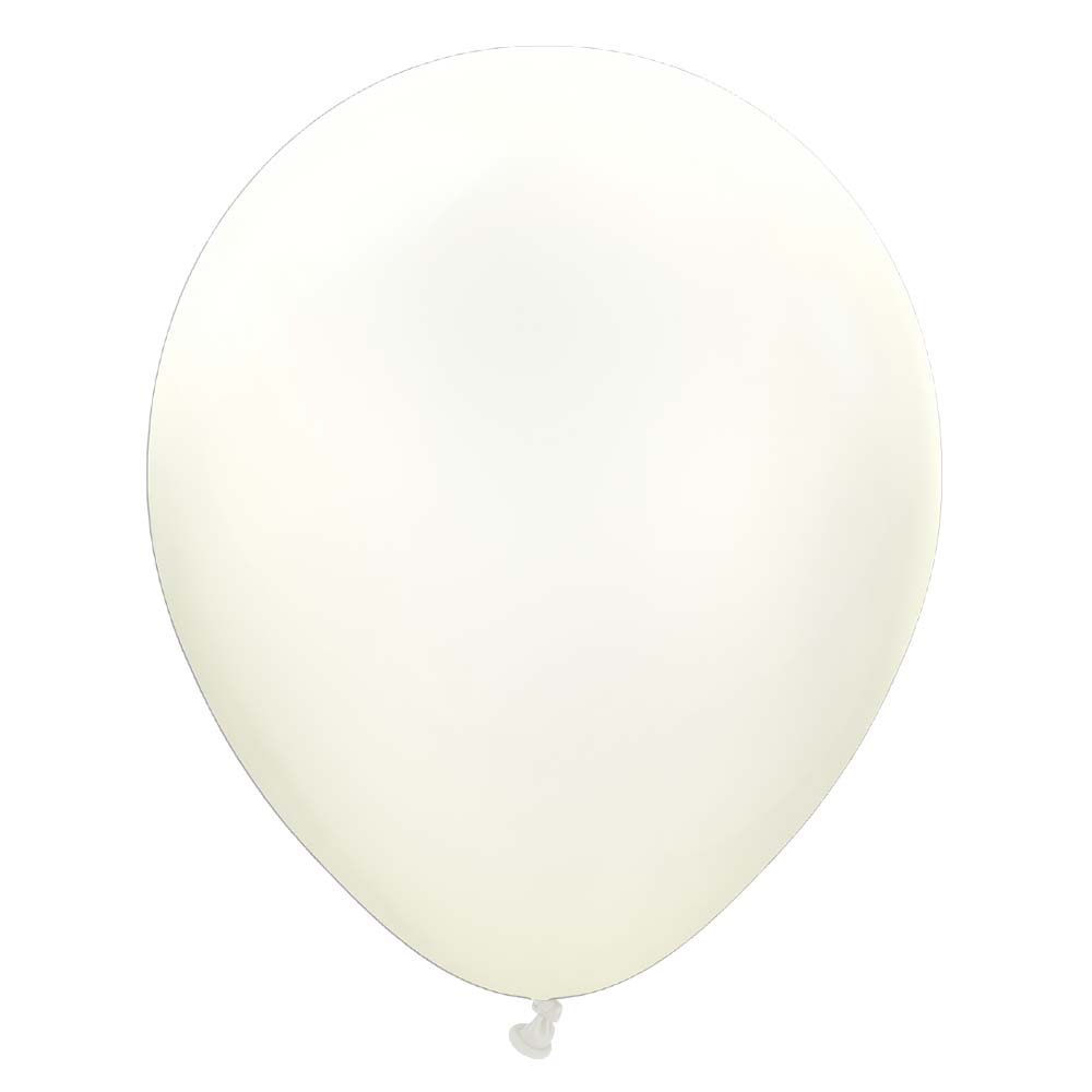 Latex Balloons 12 Inch Retro White