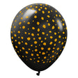 Latex Balloons Safari Cheetah Black Gold Ink