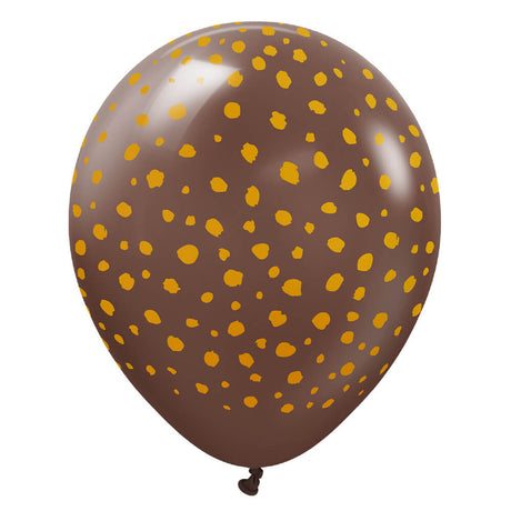 Latex Balloons Safari Cheetah 12 Inch