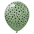 Latex Balloons Safari Cheetah Eucalyptus