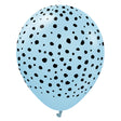 Latex Balloons Safari Cheetah Macaron Blue