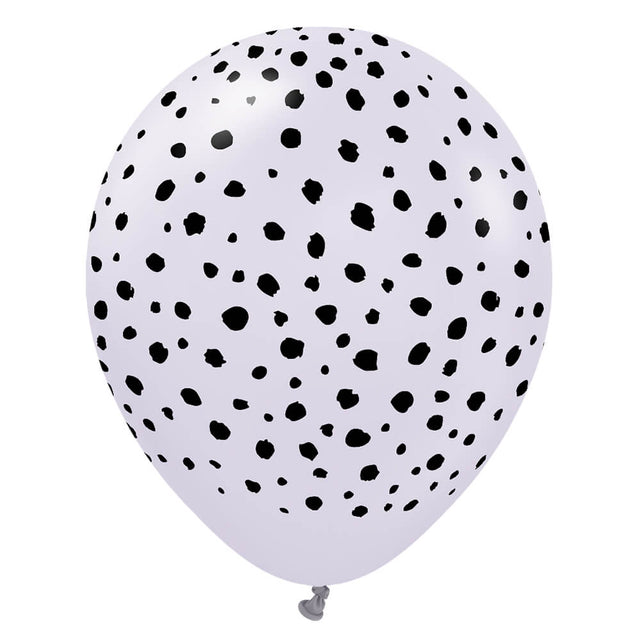 Latex Balloons Safari Cheetah Macaron Lilac