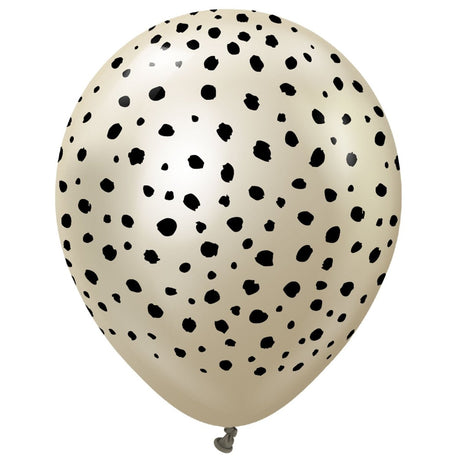 Latex Balloons Safari Cheetah 12 Inch