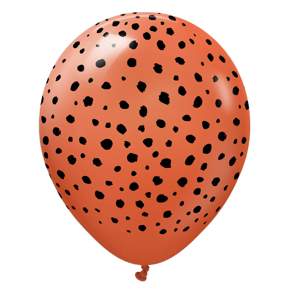 Latex Balloons Safari Cheetah 12 Inch