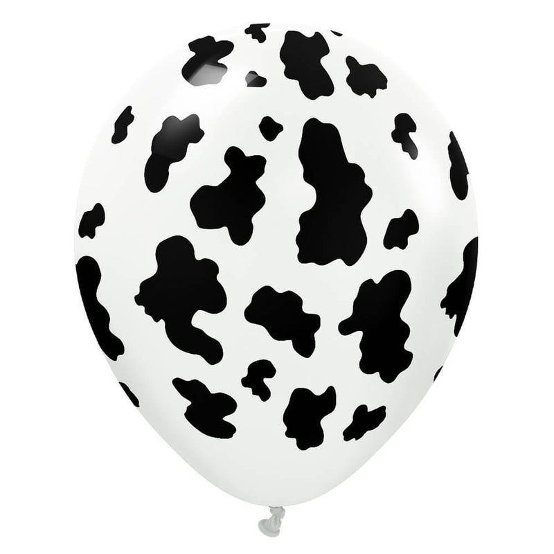 Latex Balloons Safari Cow 12 Inch