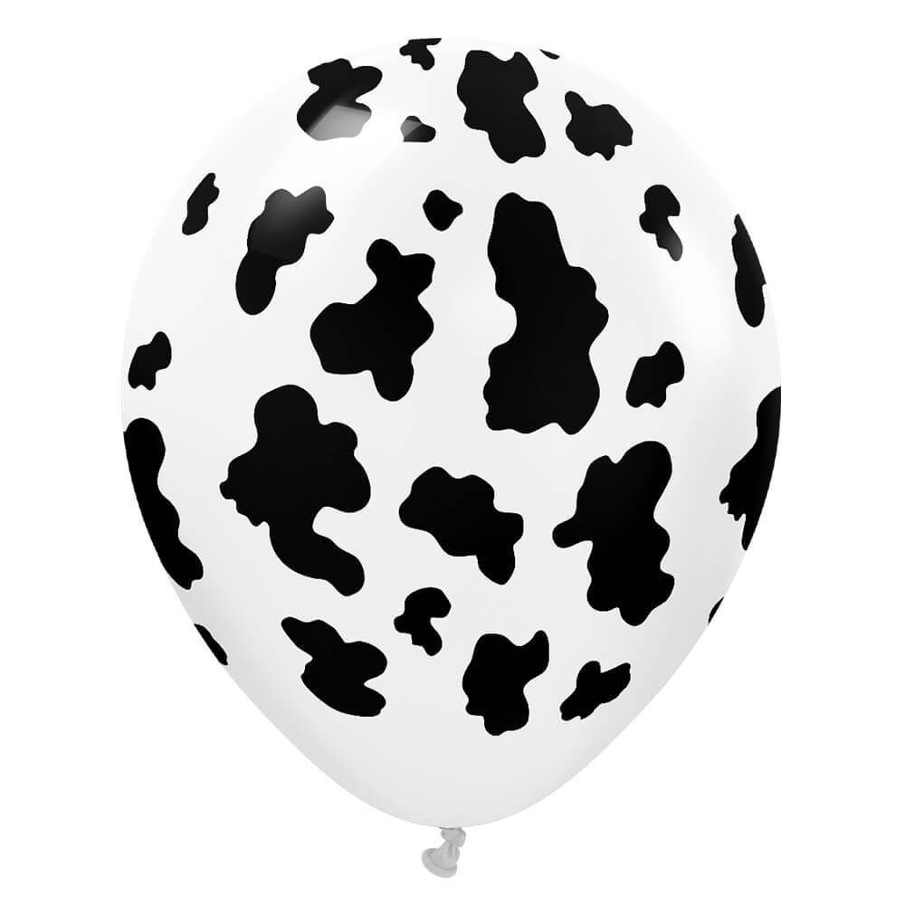 Latex Balloons Safari Cow 12 Inch