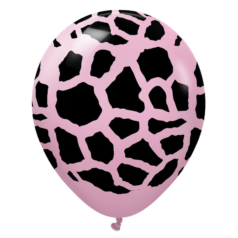 Latex Balloons Safari Giraffe Dusty Rose