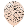 Latex Balloons Safari Leopard Blush