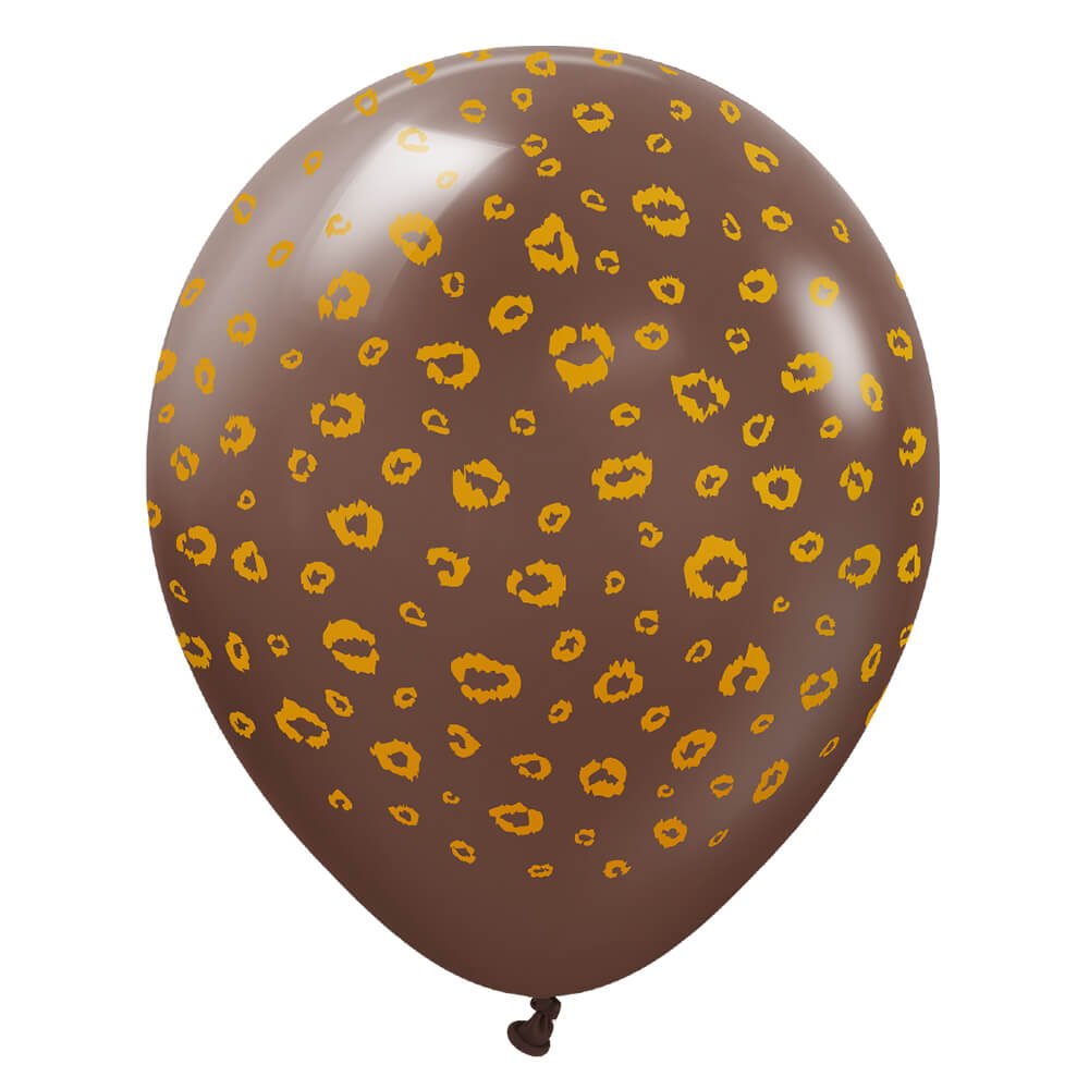 Latex Balloons Safari Leopard 12 Inch