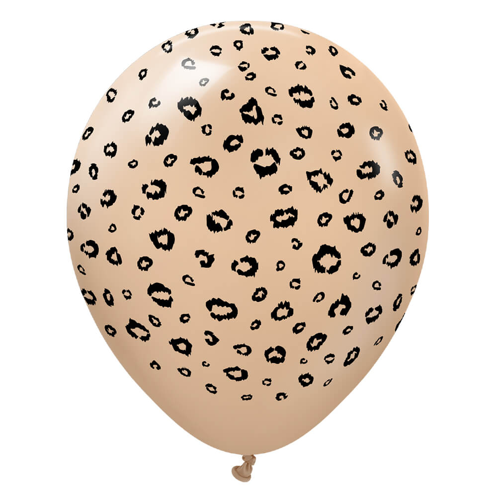 Latex Balloons Safari Leopard Desert Sand