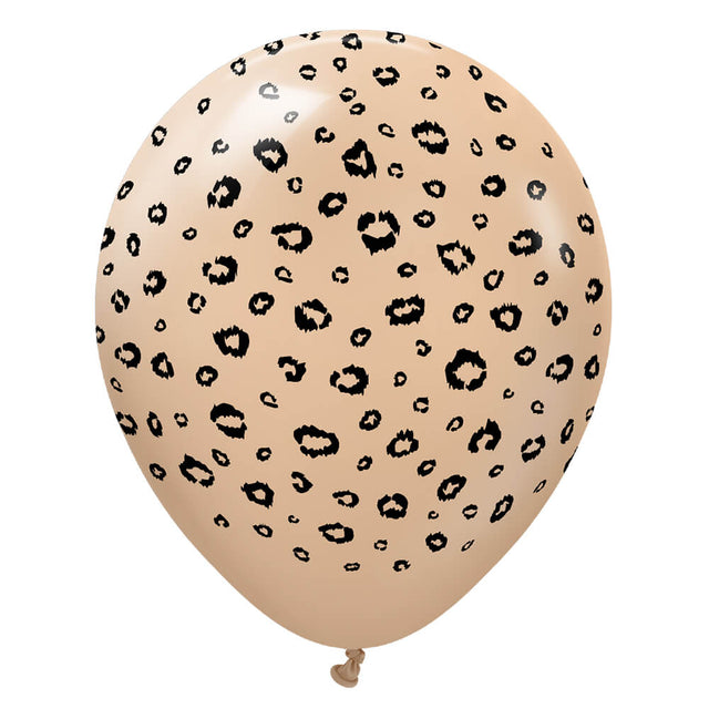 Latex Balloons Safari Leopard Desert Sand