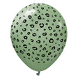 Latex Balloons Safari Leopard Eucalyptus