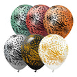 Latex Balloons Safari Mutant Assortment 6 Pack