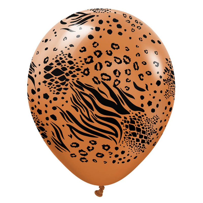 Latex Balloons Safari Mutant Caramel Brown 12 Inch
