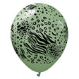 Latex Balloons Safari Mutant Eucalyptus Black Ink
