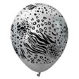 Latex Balloons Safari Mutant Mirror Silver