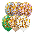 Latex Balloons Safari Savanna Assortment 6 Pack