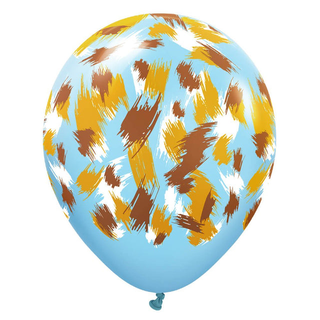 Latex Balloons Safari Savanna Baby Blue