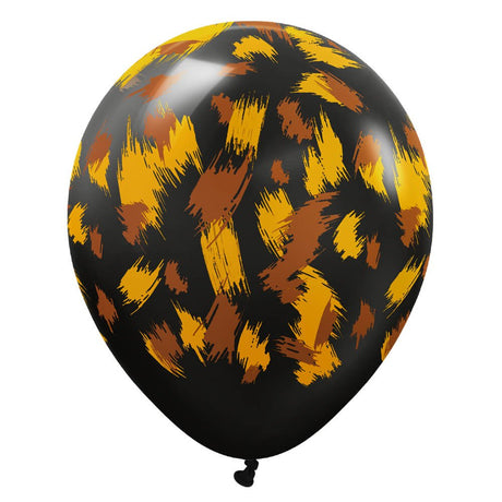 Latex Balloons Safari Savanna Black 12 Inch