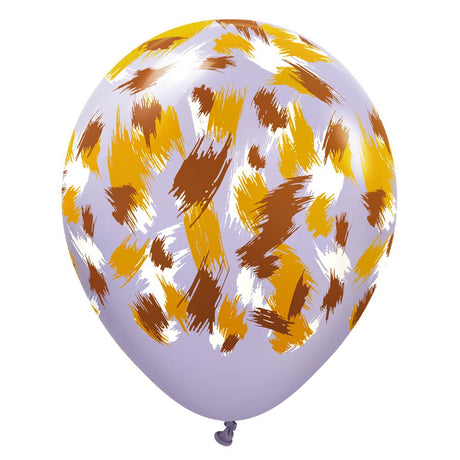 Latex Balloons 12 Inch Kalisan Safari Savanna Lilac
