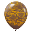 Latex Balloons Safari Snake Chocolate Brown