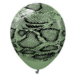 Latex Balloons 12 Inch Safari Snake Eucalyptus