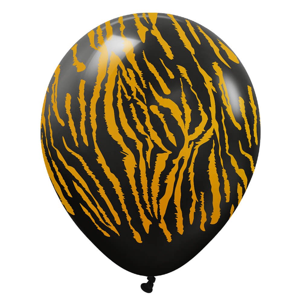 Safari Tiger Latex Balloons
