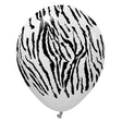 Latex Balloons Safari Tiger Smoke 12 Inch