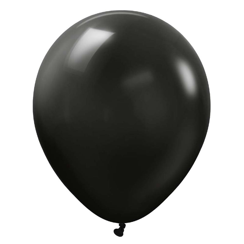 Latex Balloons 12 Inch Kalisan Standard Black