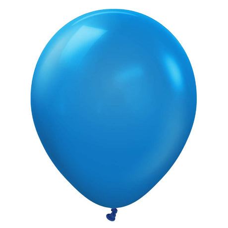 Latex Balloons 12 Inch Kalisan Standard Blue