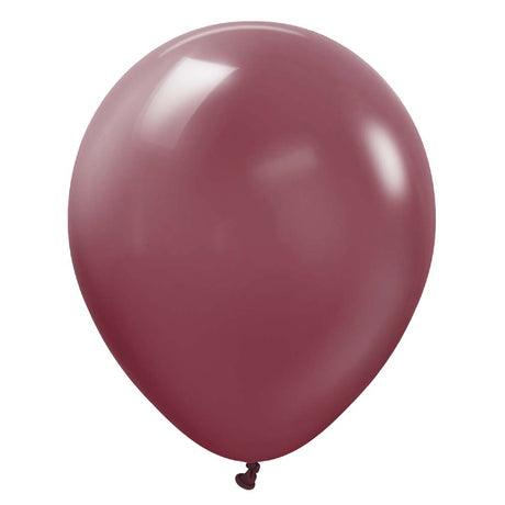 Latex Balloons Burgundy 12 Inch Kalisan Standard