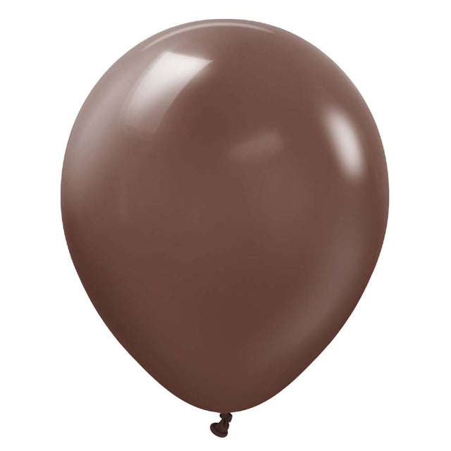 Latex Balloons 12 Inch Kalisan Chocolate Brown