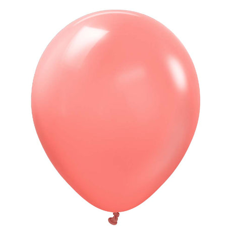 Latex Balloons 12 Inch Kalisan Standard Coral