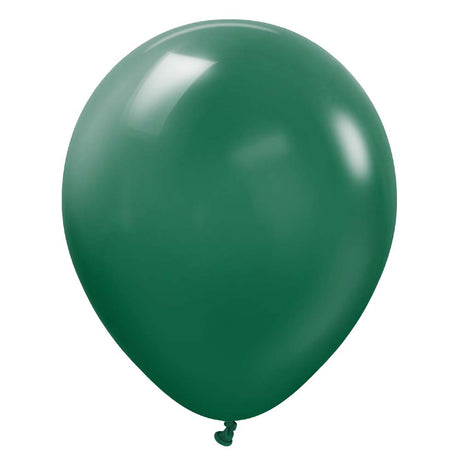 Latex Balloons 12 Inch Dark Green