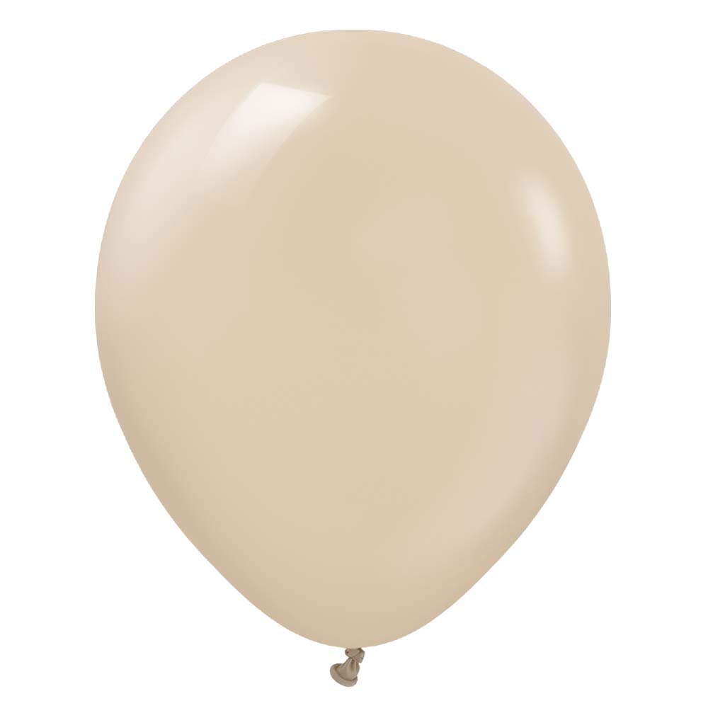 Latex Balloons 12 Inch Kalisan Standard Hazelnut