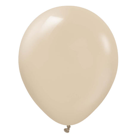 Latex Balloons 12 Inch Kalisan Standard Hazelnut