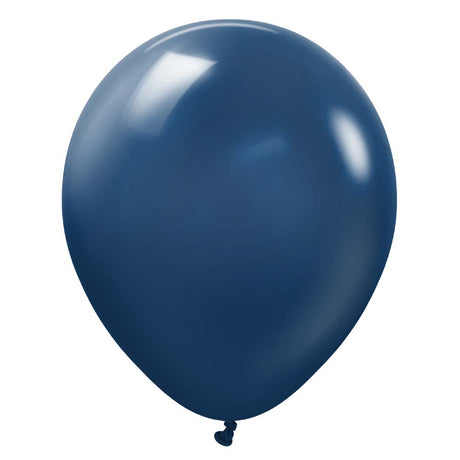 Latex Balloons Navy Blue 12 Inch