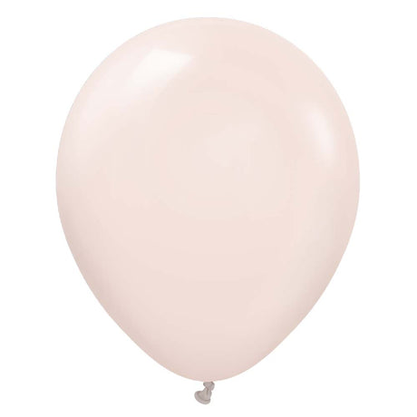 Latex Balloons 12 Inch Kalisan Standard Pink Blush