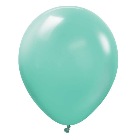 Latex Balloons 12 Inch Kalisan Sea Green
