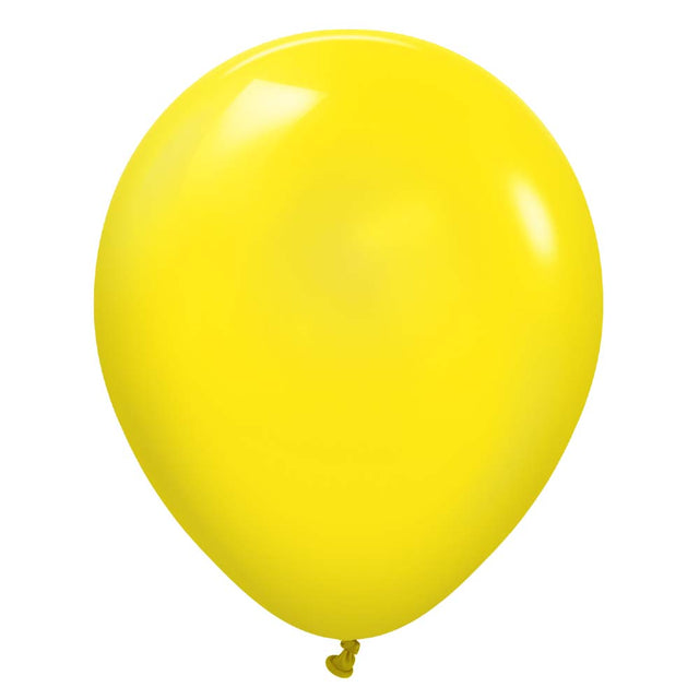Latex Balloons Kids 12 Inch Kalisan Standard Yellow