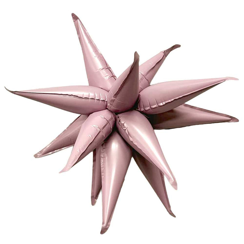 Pink Mini Starburst Foil Balloon