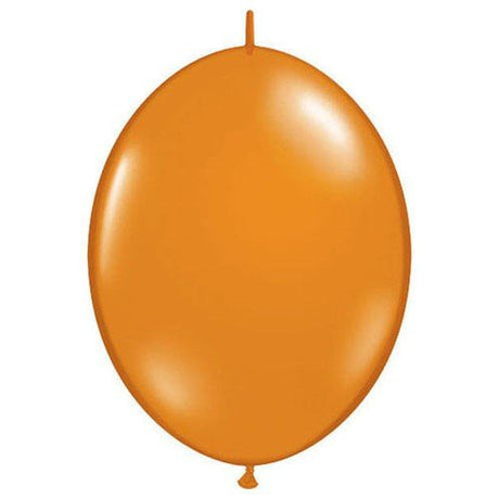 Latex Balloons 12 Inch QuickLink Mandarin Orange