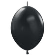 Latex Balloons 12 Inch Sempertex Link-O-Loon Deluxe Black