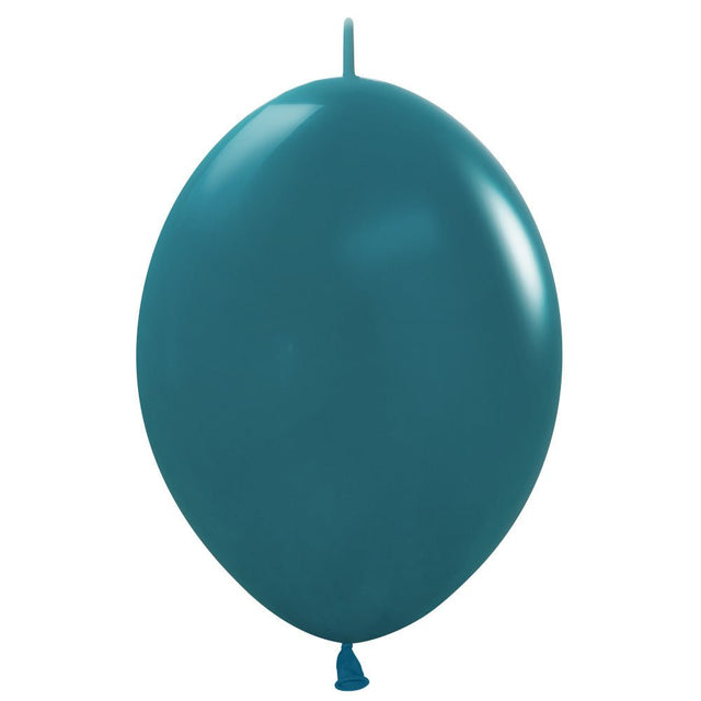Latex Balloons Deep Teal Link-O-Loon 12 Inch
