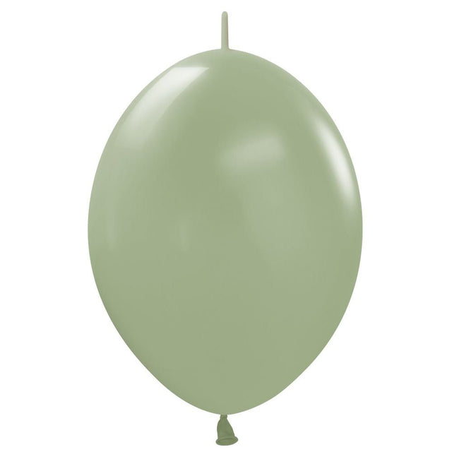Latex Balloons 12 Inch Sempertex Link-O-Loon Deluxe Eucalyptus